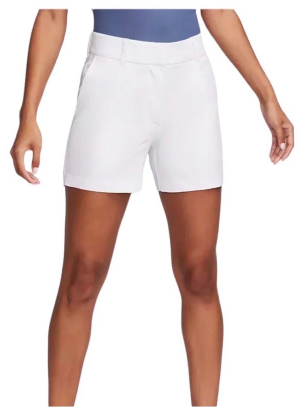 Nike Women's White Performance Golf Shorts